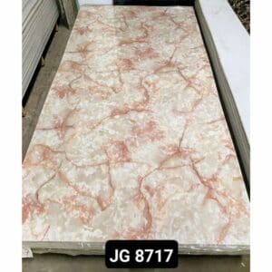Tấm PVC vân đá. Mã SP: 8717. ĐVT: Tấm. KT: 1m22 x 2m44