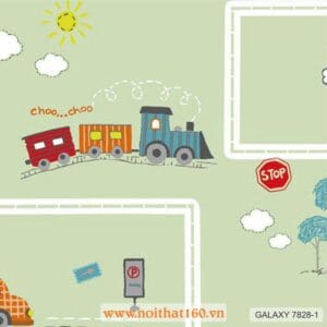 Giấy dán tường Hàn Quốc Galaxy. Mã 7828-1. ĐVT: cuộn
